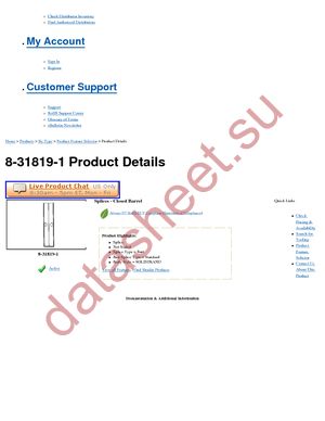 8-31819-1 datasheet  